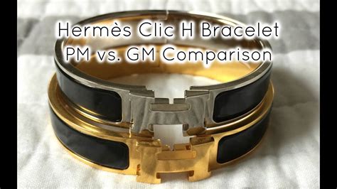 hermes watch pm vs mm|how to use hermes h bracelet.